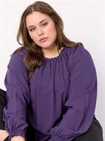 Wasabi - Sia 11 Bluse, Lilla